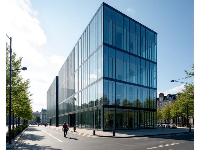 Modern office building in Dublin, Ireland